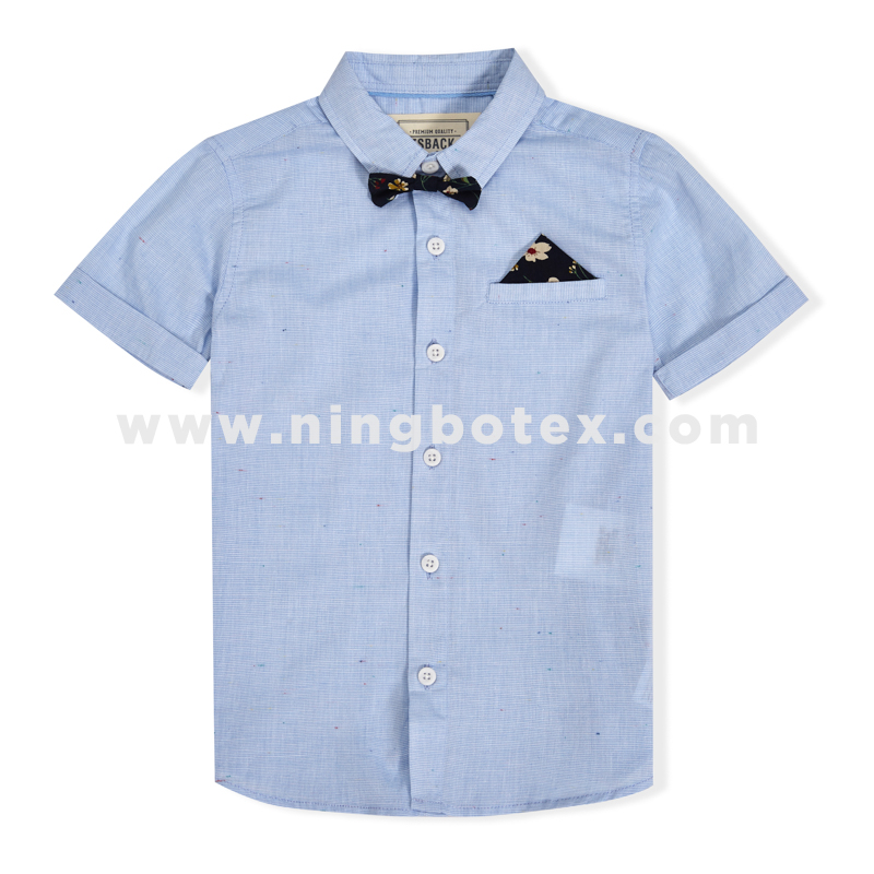 Boys S/S shirt W/ Bow Tie