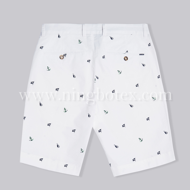 Men's bottom woven shorts