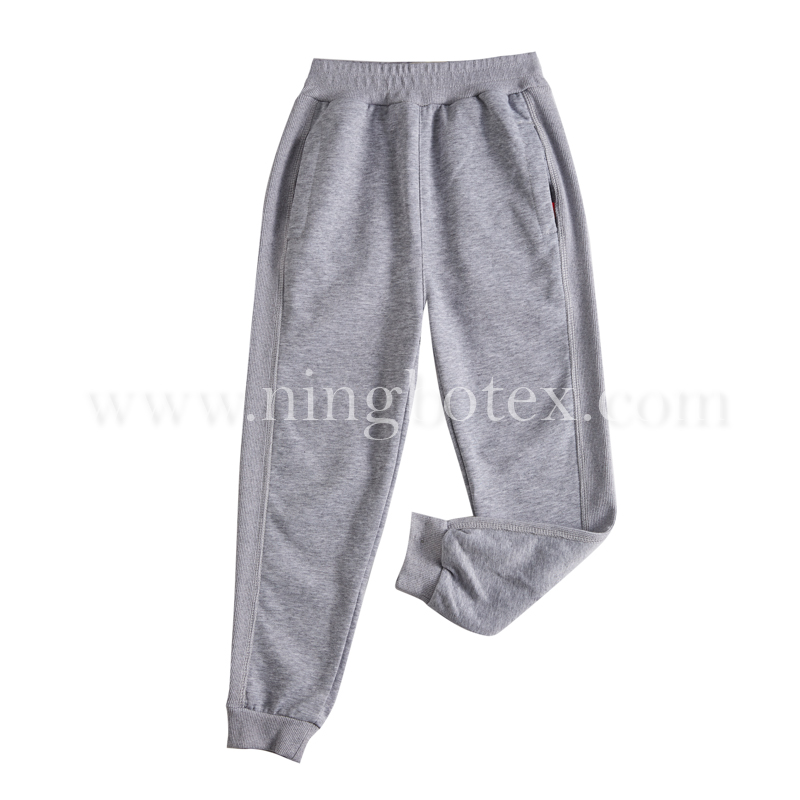 Boys bottom kids knit cotton terry jogger