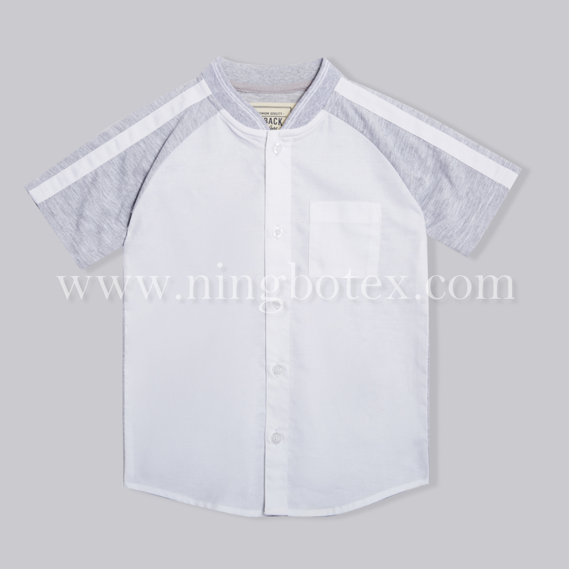 Boys S/S Raglan Casual Shirt