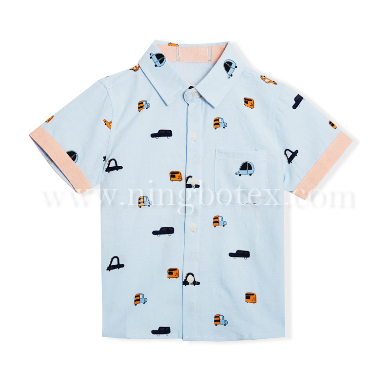 Boys S/S AOP Shirt