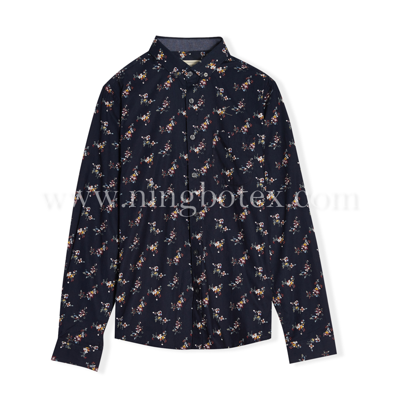 Mens LS Shirt All Over Print