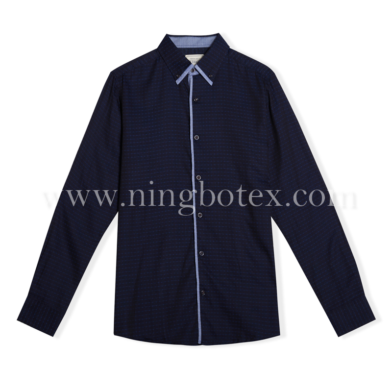 Mens LS Shirt Dobby