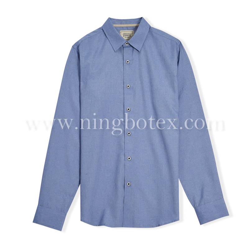 Mens L/S Dobby Shirt