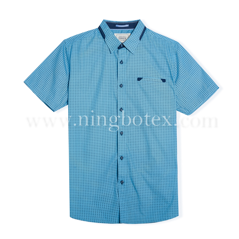 Mens SS AOP Cotton