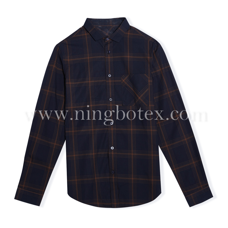 Mens LS Shirt Y/D Check