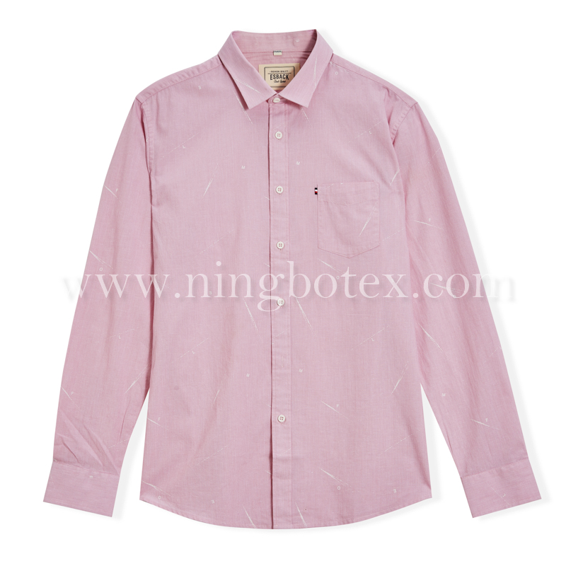 Mens LS CVC YD Shirt Print TW042