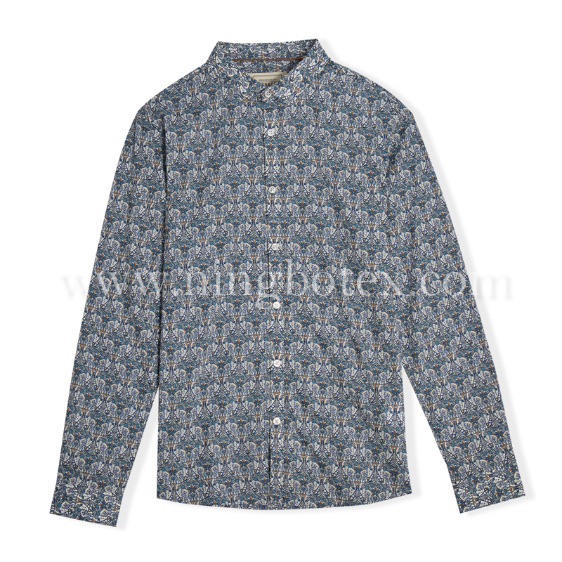 Mens LS Shirt Print TW024