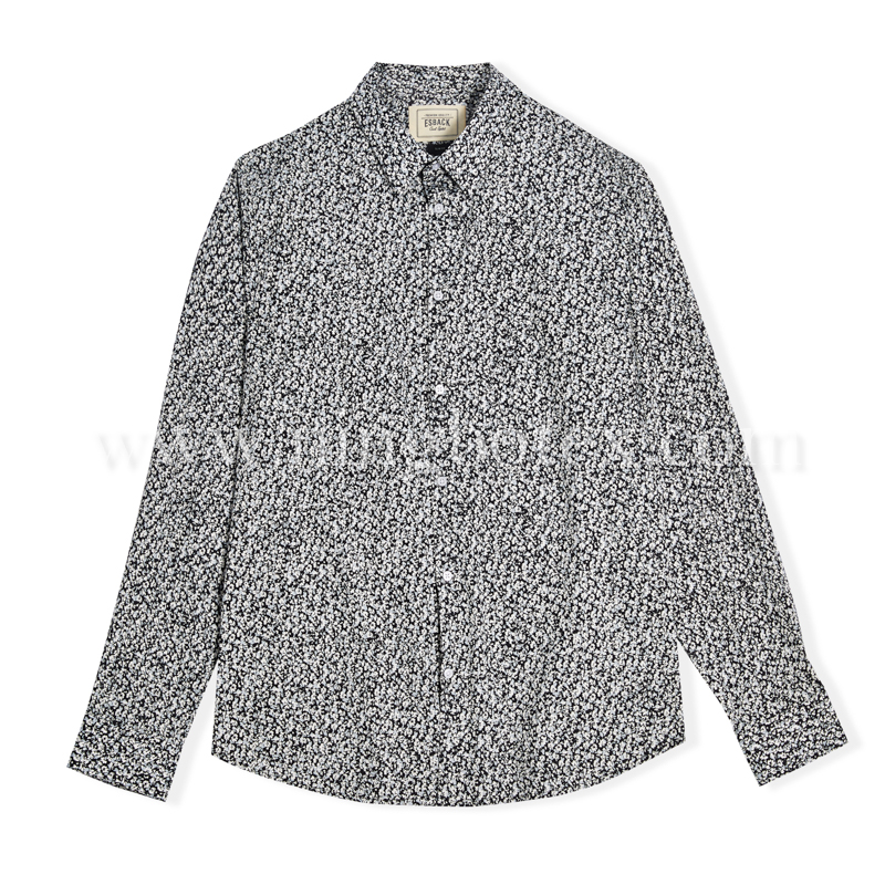 Mens LS Shirt Print TW026