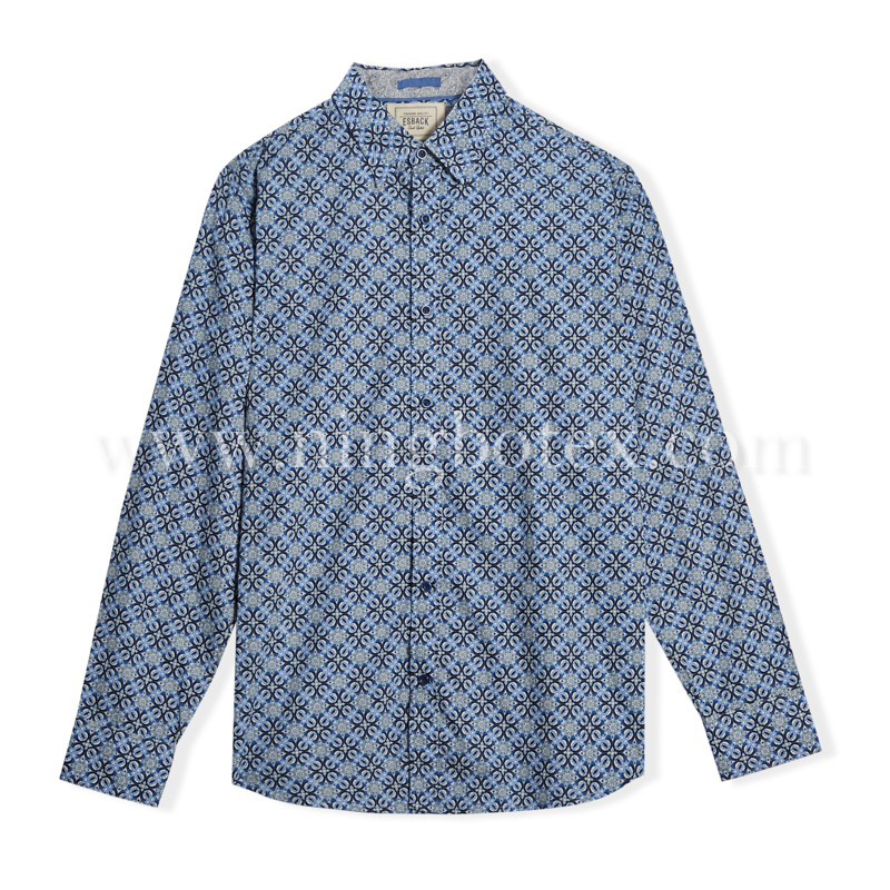 Mens LS Shirt Print TW034