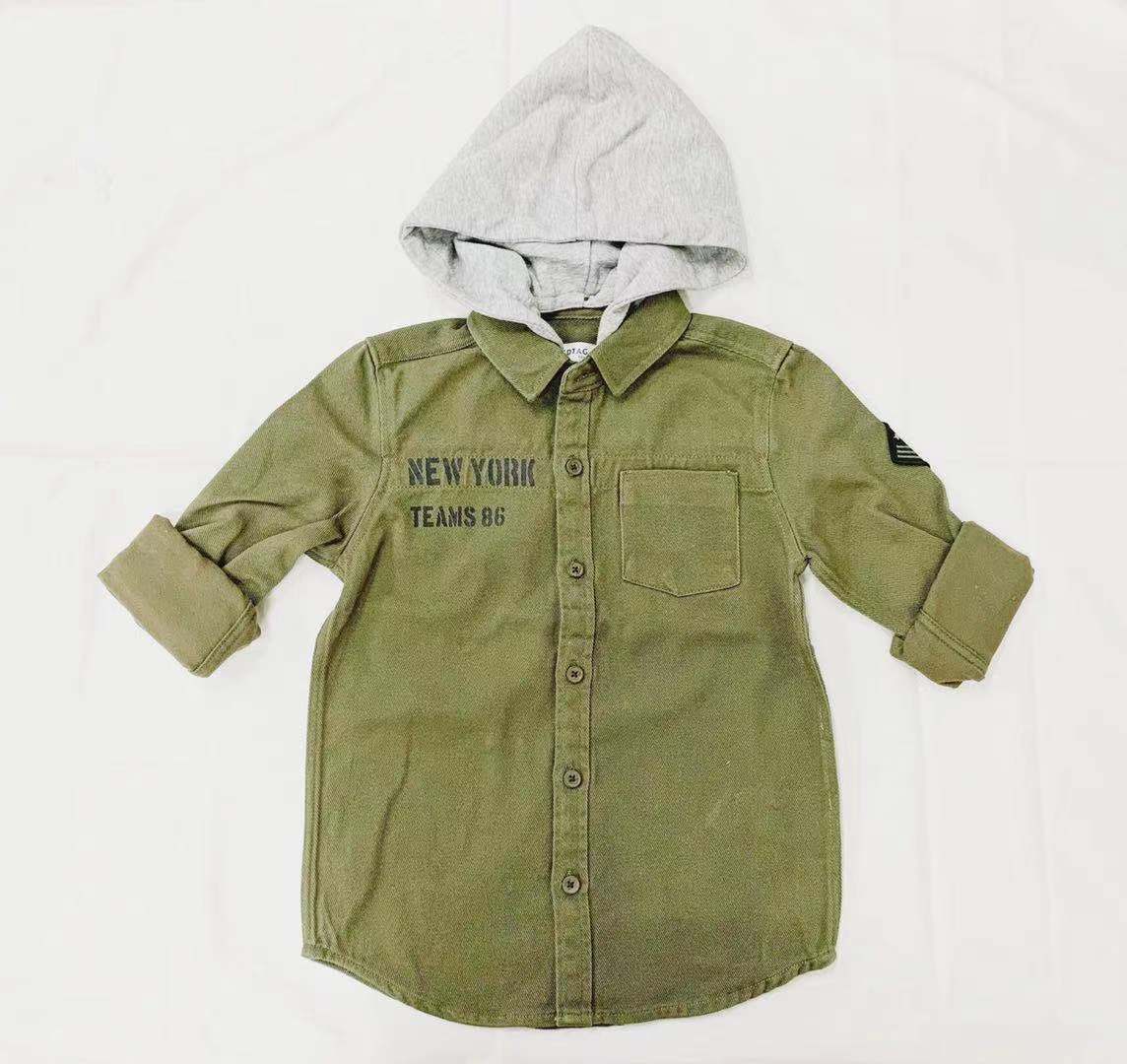 Boys L/S Shirt with hood