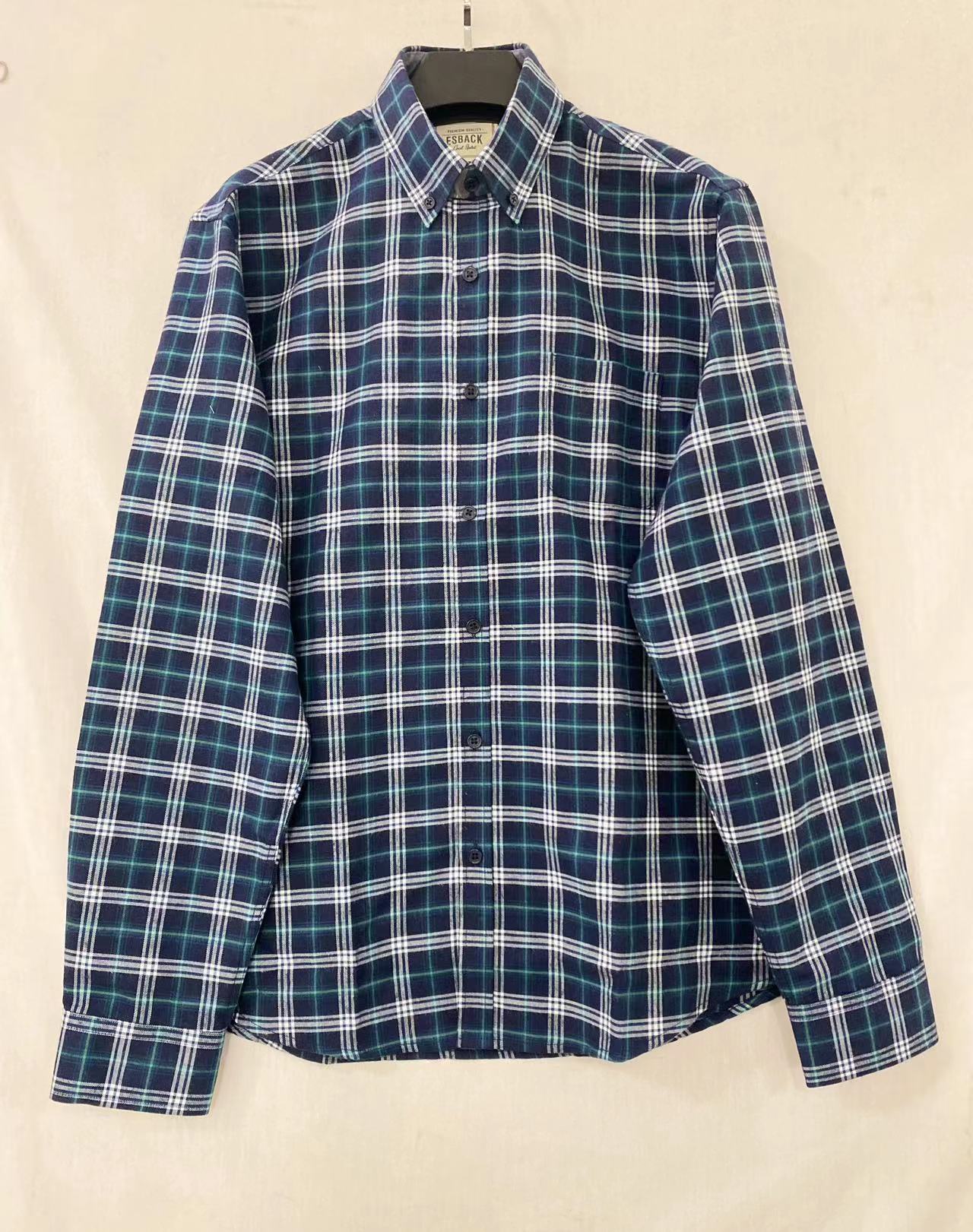 Mens LS Shirt Y/D Flannel