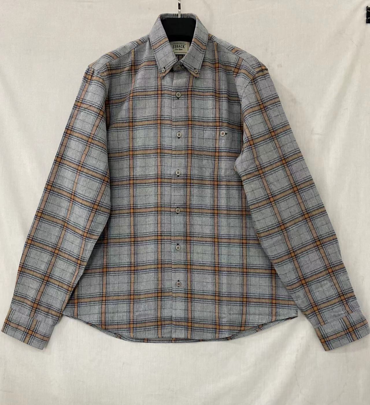 Mens LS Shirt Y/D Flannel